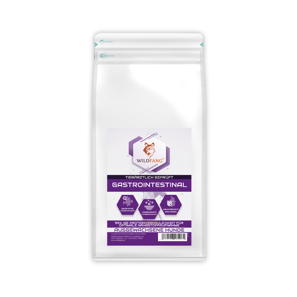 VetLine Trockenfutter mit Peptiden für Hunde - Gastrointestinal-Hundebedarf-Wildfang Petcare GmbH-