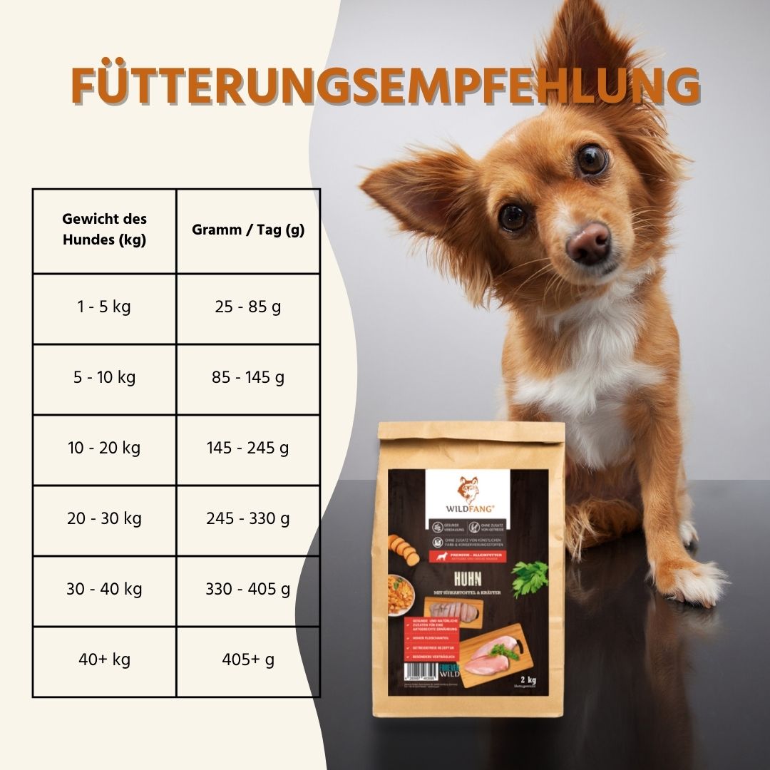 Adult Trockenfutter Sparpack 2 x 2 kg mit Huhn & Kräuter - getreidefrei-Hundefutter-Wildfang-