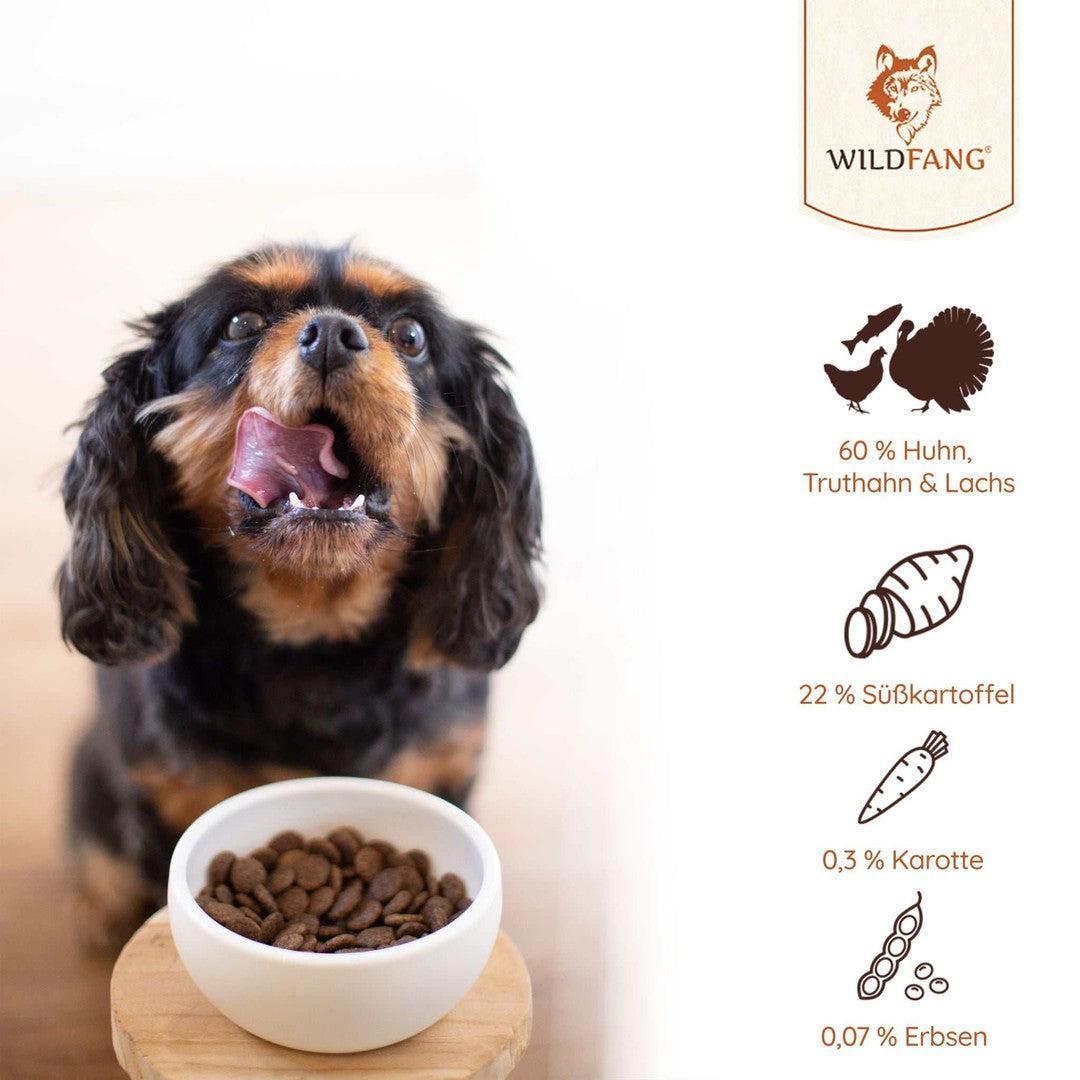 Welpen Futterpaket Huhn - getreidefrei-Hundefutter-Wildfang-