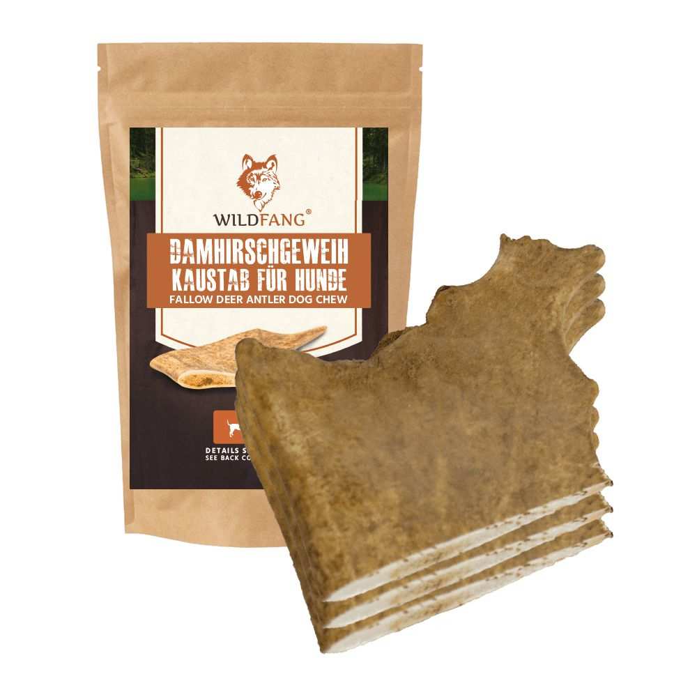 Kaugeweih Damhirsch - 3er Set-Hundebedarf-Wildfang-