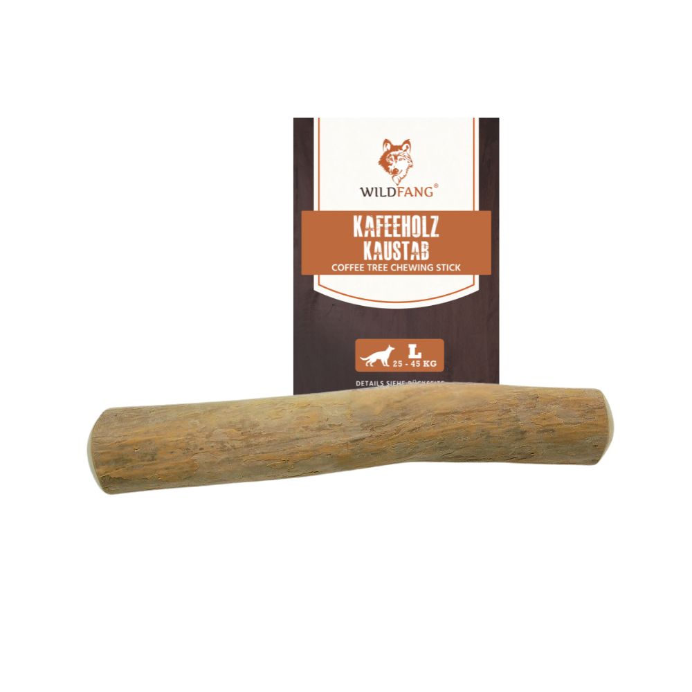 Kaffeeholz Kaustab-Hundespielzeug-Wildfang-L-