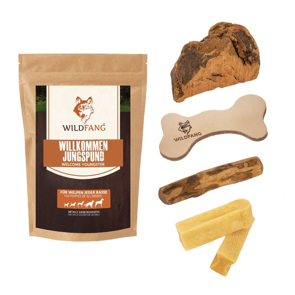 Welpen Paket "Willkommen Jungspund"-Hundespielzeug-Wildfang-