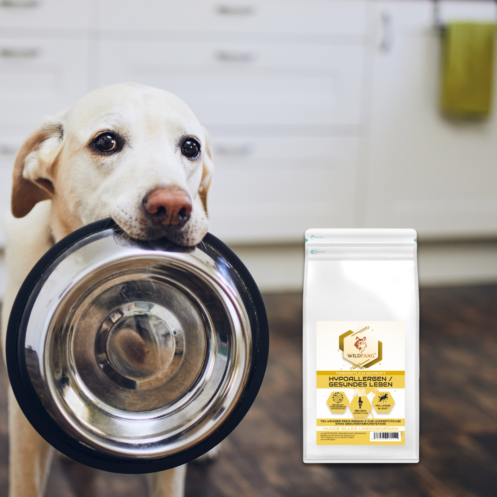 VetLine Trockenfutter mit Peptiden für Hunde - Hypoallergen-Hundefutter-Wildfang Petcare GmbH-