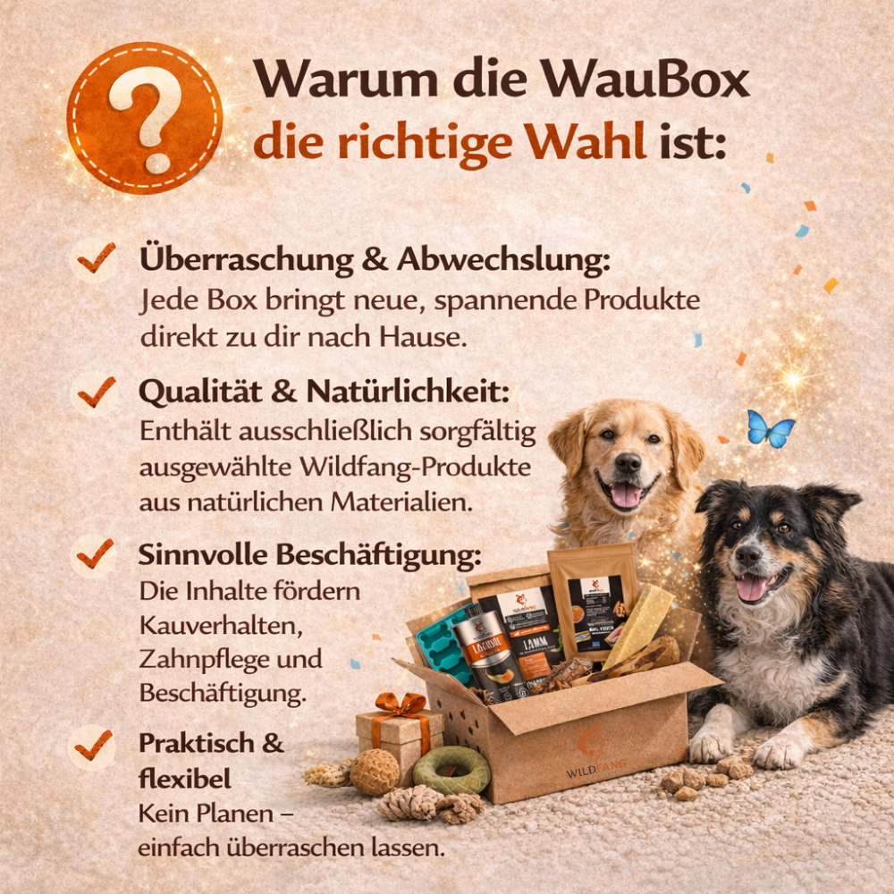 WauBox - das Überraschungspaket-Hundebedarf-Wildfang.pet-