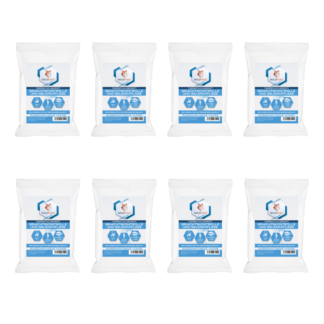 Genussbox VetLine-Hundefutter-Wildfang Petcare GmbH-8 x Gewichts- & Gelenkmanagement-