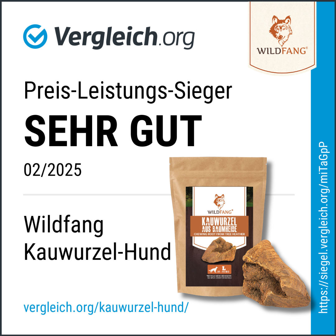 Kauwurzel aus Baumheide-Hundespielzeug-Wildfang-