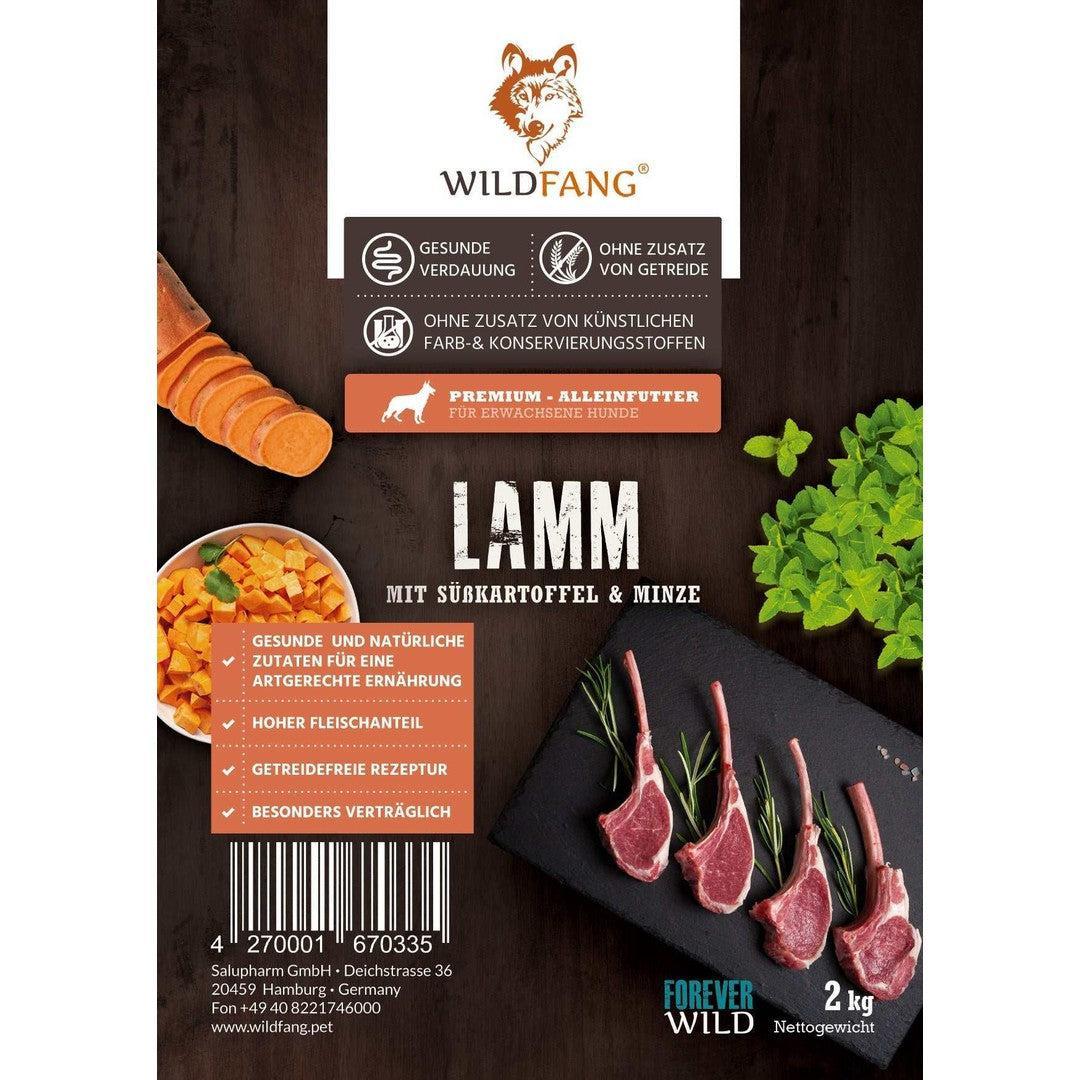 Futterpaket Lamm - getreidefreies Trocken- und Nassfutter-Hundefutter-Wildfang-