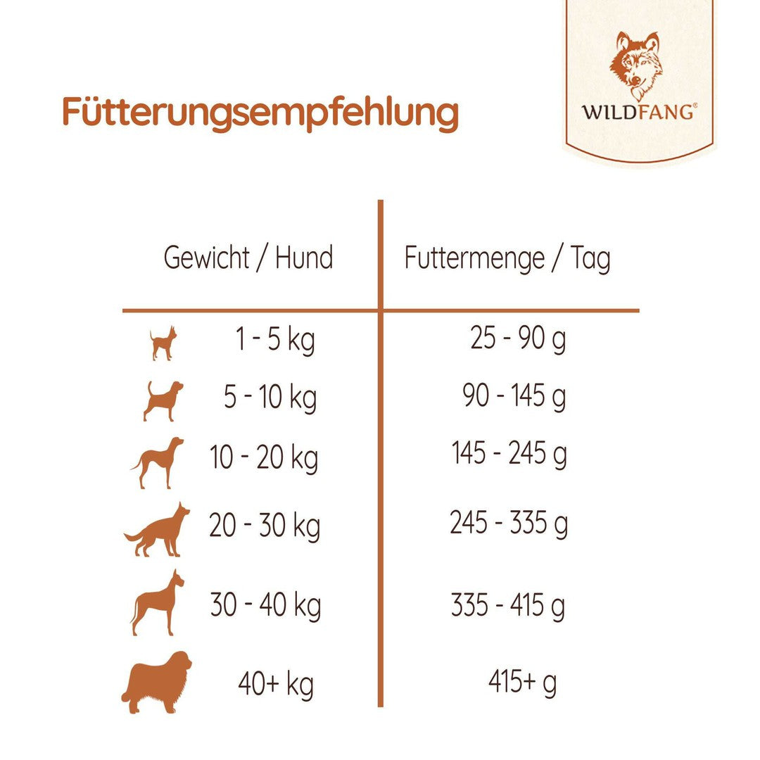 Futterpaket Lamm - getreidefreies Trocken- und Nassfutter-Hundefutter-Wildfang-