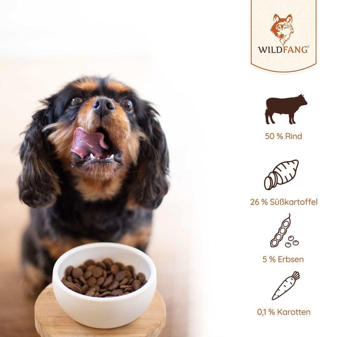 Adult Futterpaket Rind - getreidefrei-Hundefutter-Wildfang-