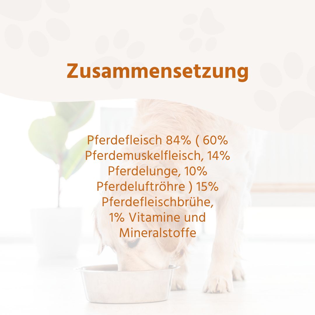 Nassfutter Mix 6 x 400g - BARF Qualität-Hundefutter-Wildfang-