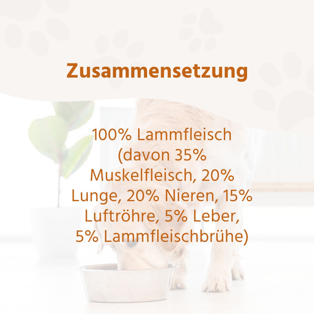 Nassfutter Mix 6 x 400g - BARF Qualität-Hundefutter-Wildfang-