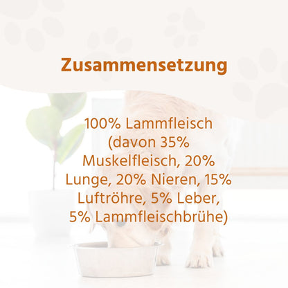 Nassfutter Mix 6 x 400g - BARF Qualität-Hundefutter-Wildfang-
