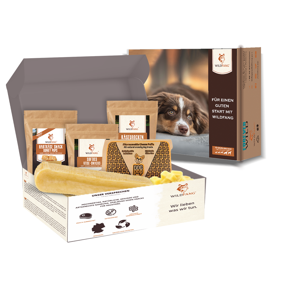 Paket "Käseliebe"-Hundefutter-Wildfang-