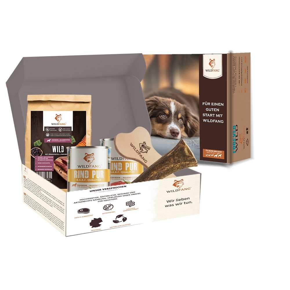 Paket "Wildliebe"-Hundefutter-Wildfang-