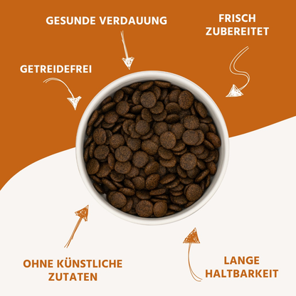 Adult Trockenfutter Sparpack 2 x 2 kg mit Thunfisch - getreidefrei-Hundefutter-Wildfang-