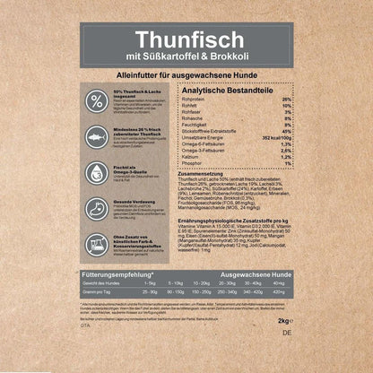 Adult Trockenfutter mit Thunfisch - getreidefrei-Hundefutter-Wildfang-