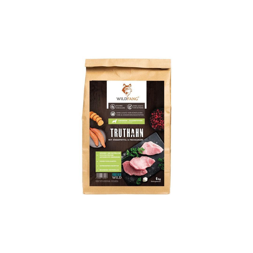 Sensitive Trockenfutter mit Truthahn - getreidefrei-Hundefutter-Wildfang-