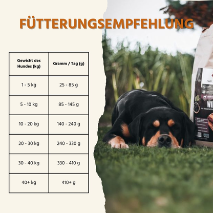 Adult Trockenfutter mit Wild - getreidefrei-Hundespielzeug-Wildfang-