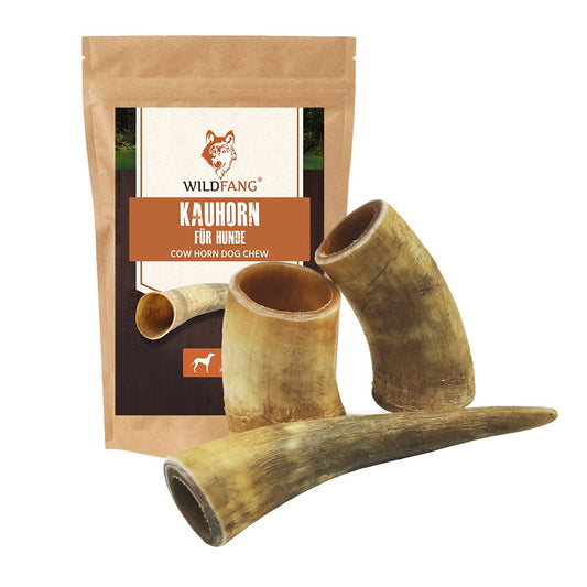 Rinderkauhorn - 3er Set-Hundespielzeug-Wildfang-L-