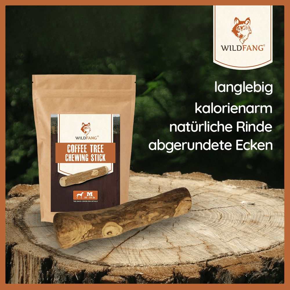 Kaffeeholz Kaustab - 3er Set-Hundespielzeug-Wildfang-