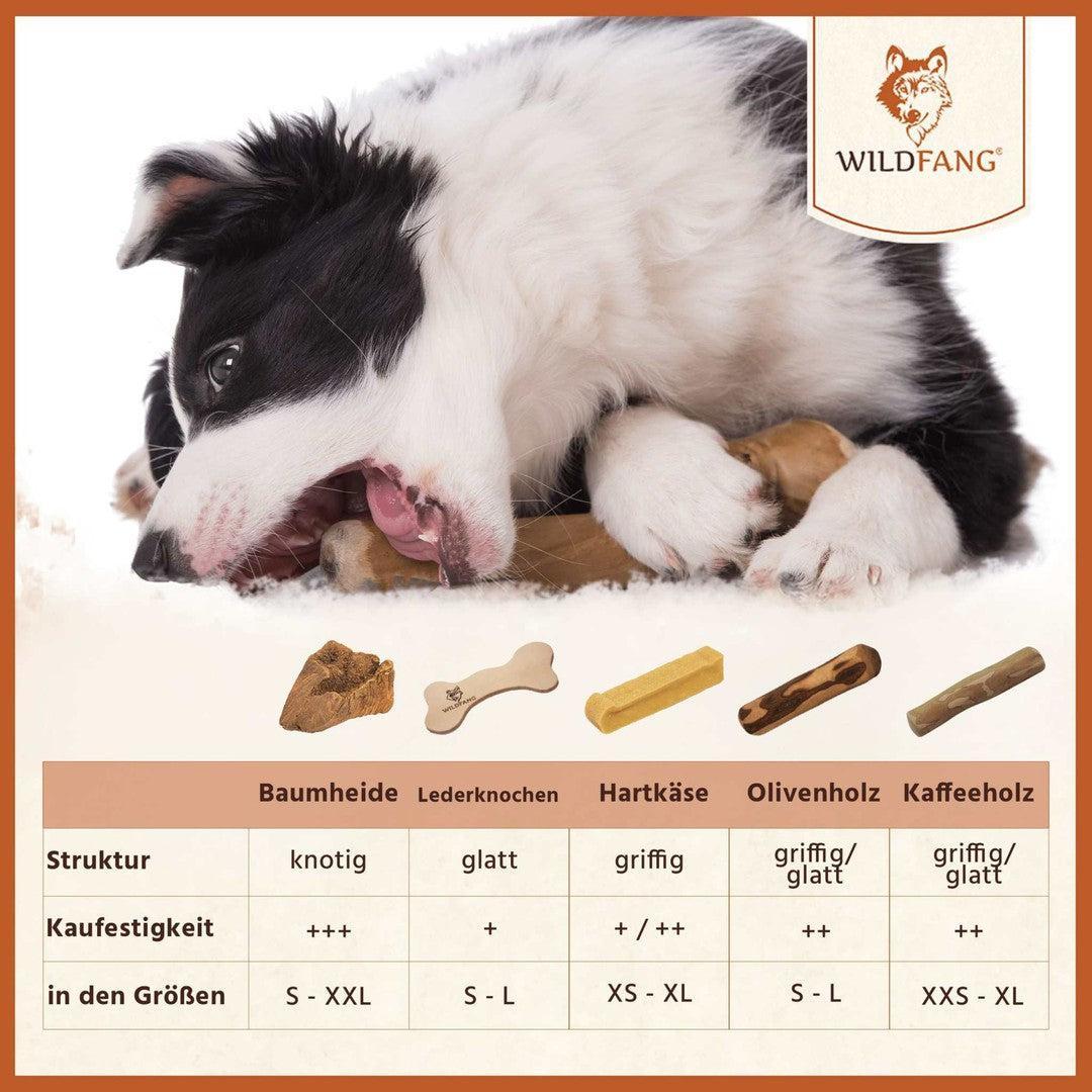 Kaffeeholz Kaustab - 3er Set-Hundespielzeug-Wildfang-