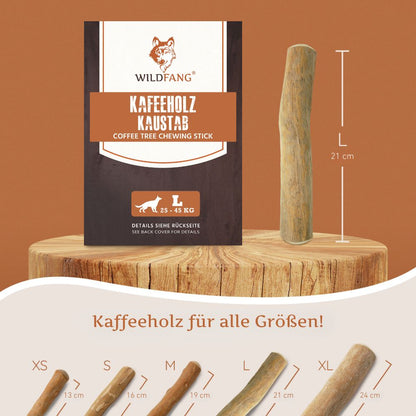 Kaffeeholz Kaustab-Hundespielzeug-Wildfang-