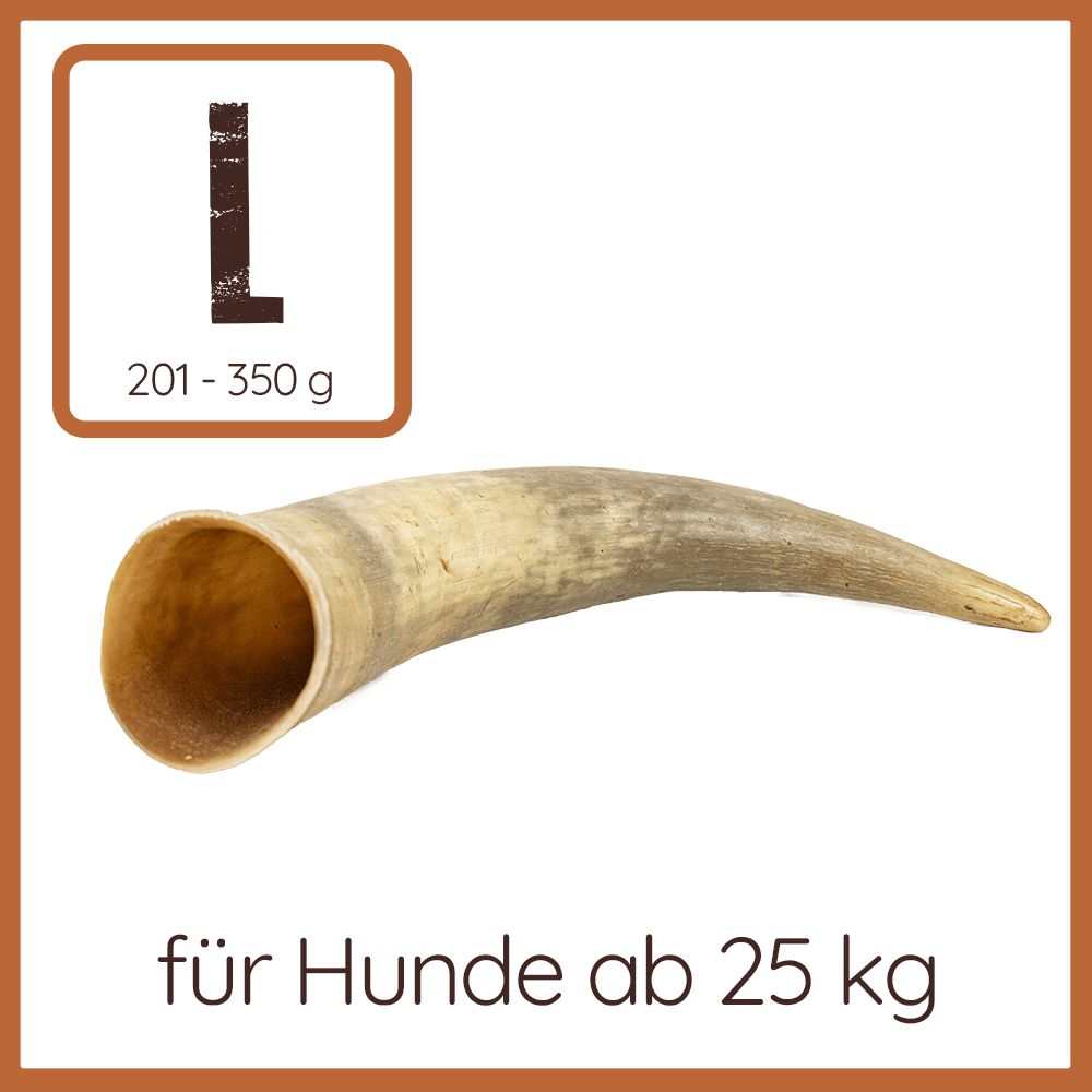 Kauhorn vom Rind-Hundespielzeug-Wildfang-