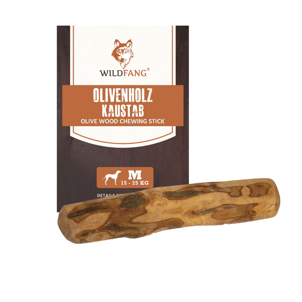 Olivenholz Kaustab-Hundespielzeug-Wildfang-