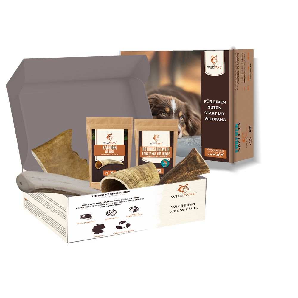Paket "Geweihliebe"-Hundebedarf-Wildfang-
