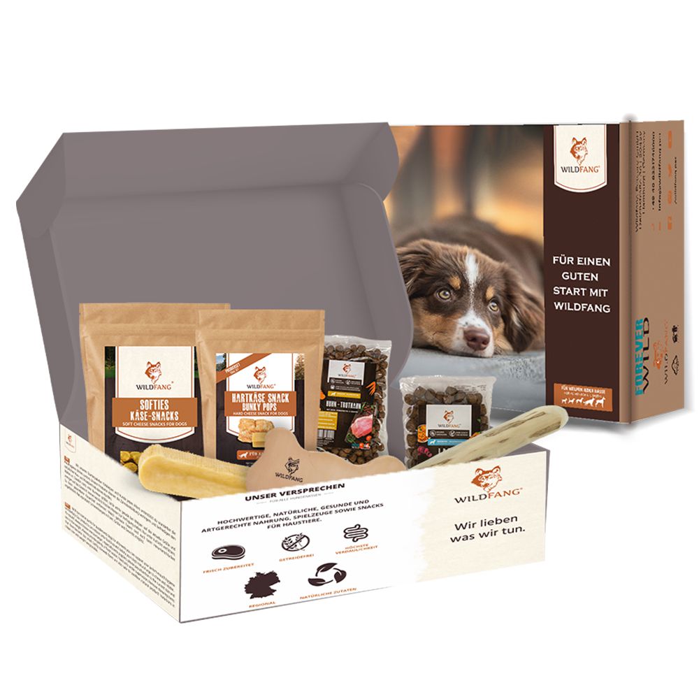 Paket "Willkommen Fellnase Mini"-Hundebedarf-Wildfang-