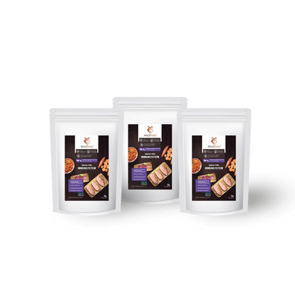 Snacks für das Immunsystem - getreidefrei - 3er Set-Hundefutter-Wildfang-