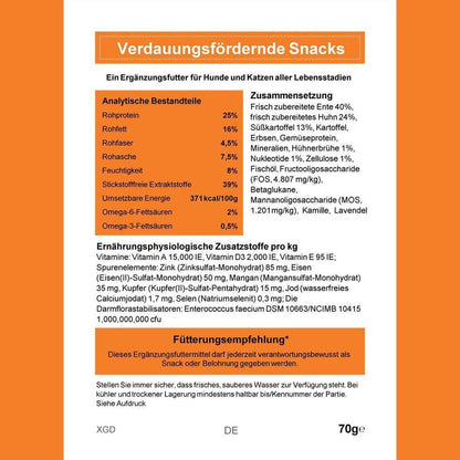 Verdauungsfördernde Snacks - getreidefrei - 3er Set-Hundefutter-Wildfang-