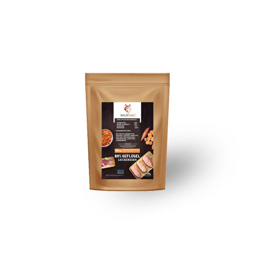 Snacks mit 80% Geflügel - getreidefrei-Hundefutter-Wildfang-