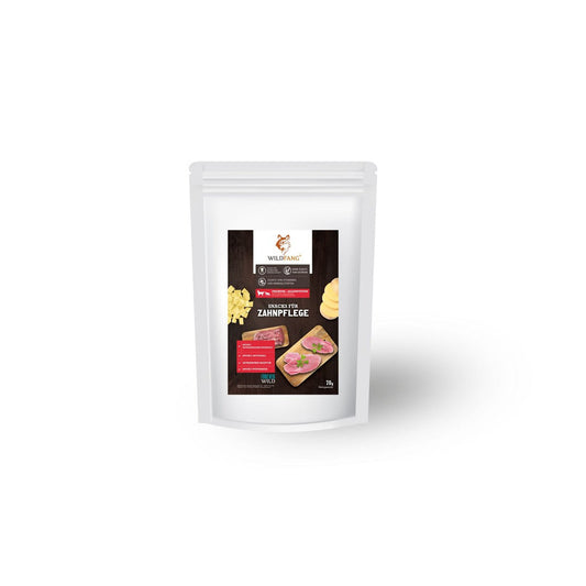 Zahnpflege Snacks - getreidefrei-Hundefutter-Wildfang-