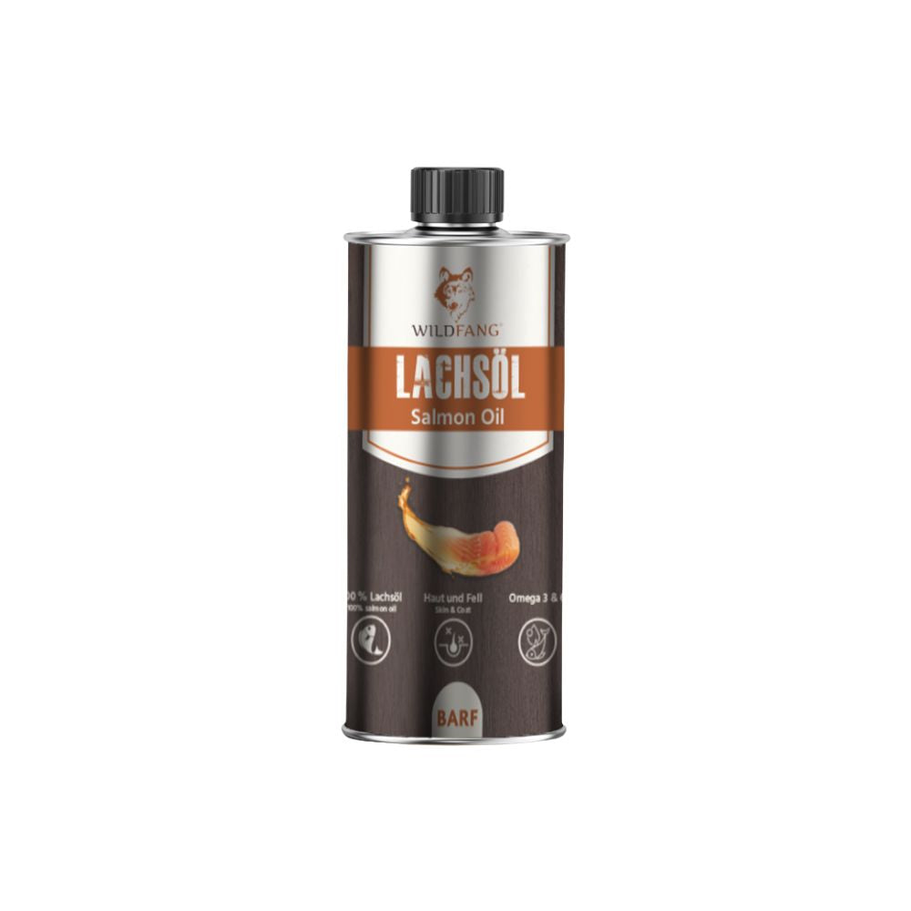 Lachsöl für Hunde - BARF-Öl - 250 ml-Hundefutter-Wildfang Petcare GmbH-