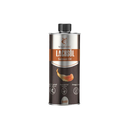 Lachsöl für Hunde - BARF-Öl - 250 ml-Hundefutter-Wildfang Petcare GmbH-