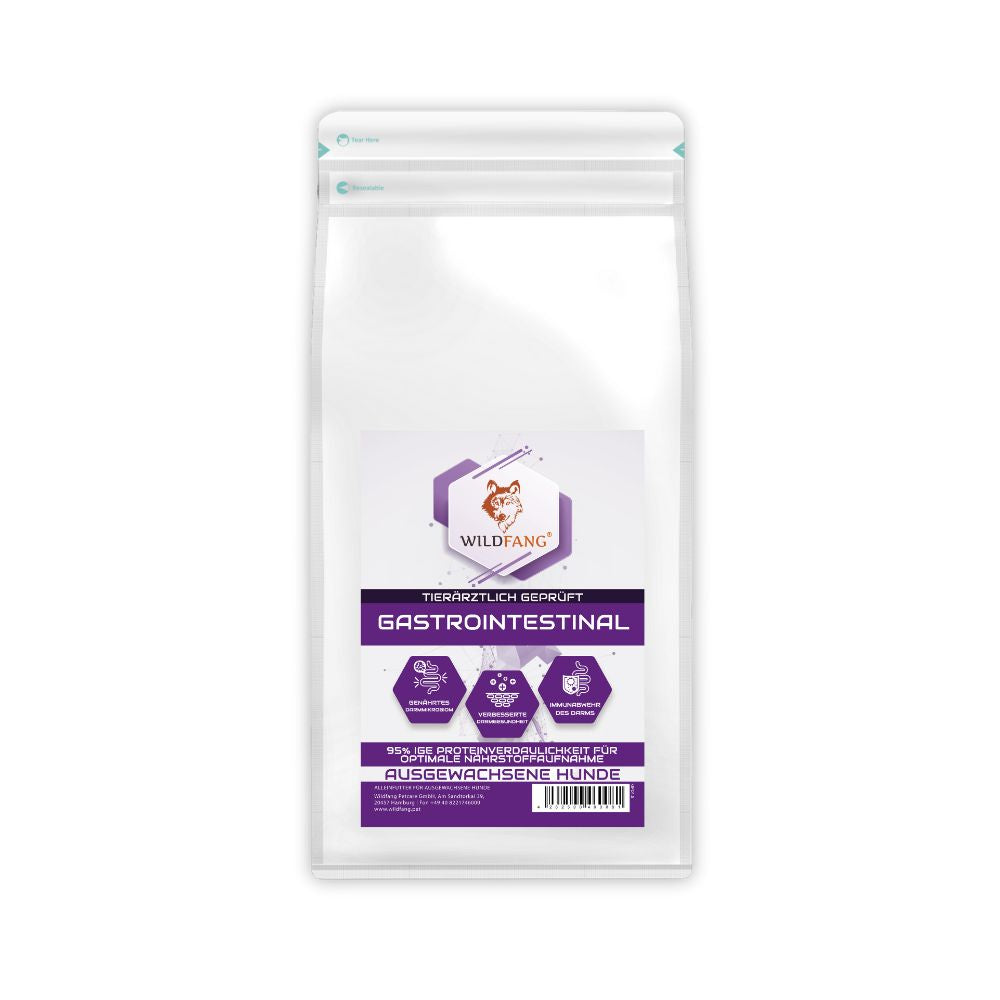VetLine Trockenfutter mit Peptiden für Hunde - Gastrointestinal - 2 x 1,5 kg-Hundefutter-Wildfang Petcare GmbH-