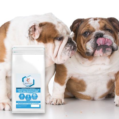 VetLine Trockenfutter mit Peptiden für Hunde - Gewichtskontrolle und Gelenkpflege - 2 x 1,5 kg-Hundefutter-Wildfang Petcare GmbH-