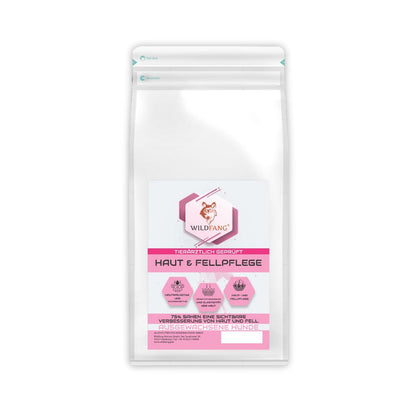 VetLine Trockenfutter mit Peptiden für Hunde - Haut und Fell - 2 x 1,5 kg-Hundefutter-Wildfang Petcare GmbH-