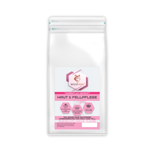 VetLine Trockenfutter mit Peptiden für Hunde - Haut und Fell-Hundefutter-Wildfang Petcare GmbH-