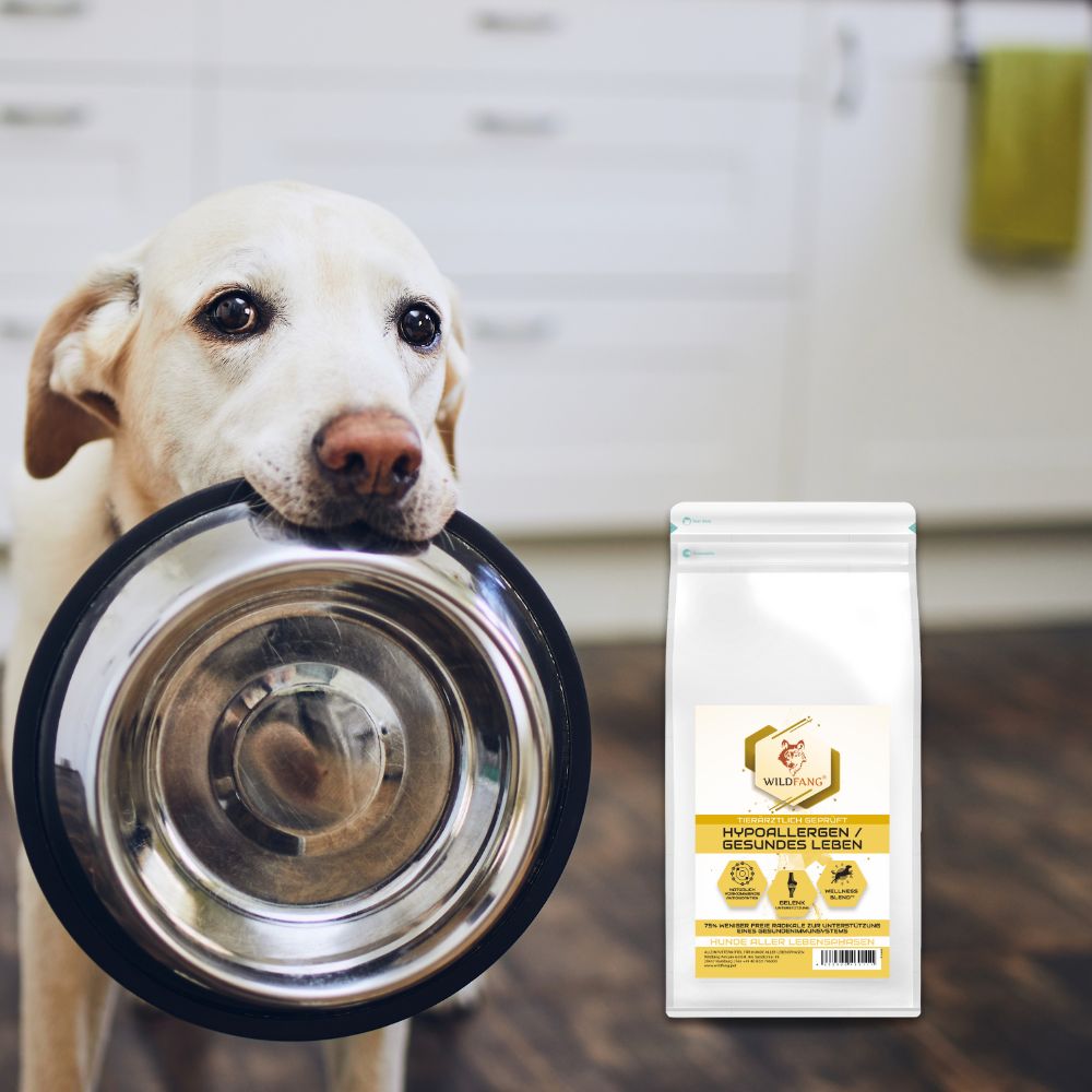 VetLine Trockenfutter mit Peptiden für Hunde - Hypoallergen - 2 x 1,5 kg-Hundefutter-Wildfang Petcare GmbH-