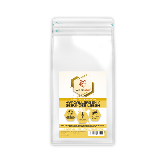VetLine Trockenfutter mit Peptiden für Hunde - Hypoallergen-Hundefutter-Wildfang Petcare GmbH-