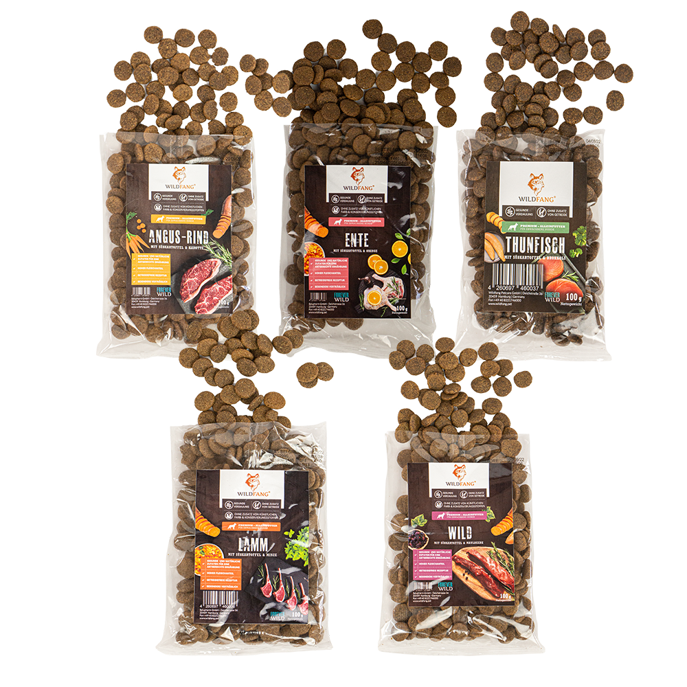 Trockenfutter Probe - getreidefrei (100g)-Wildfang-