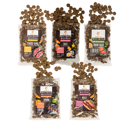 Trockenfutter Probe - getreidefrei (100g)-Wildfang-