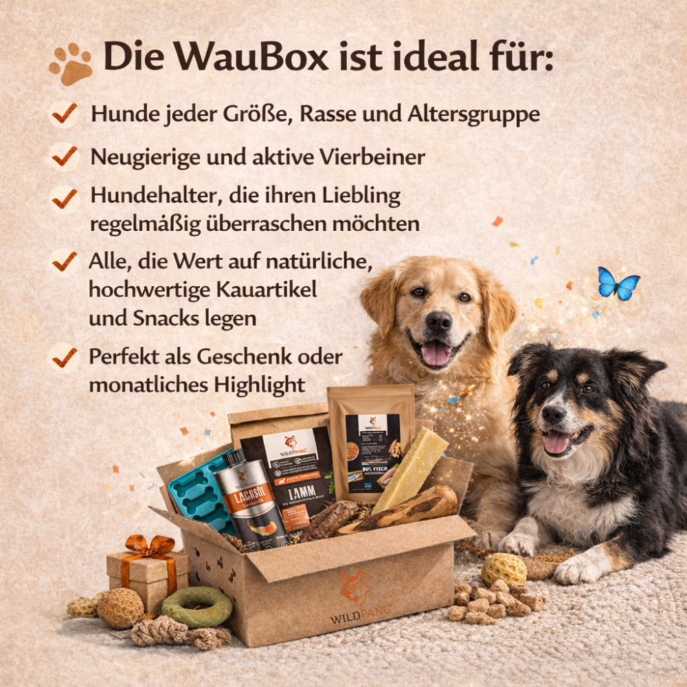 WauBox - das Überraschungspaket-Hundebedarf-Wildfang.pet-